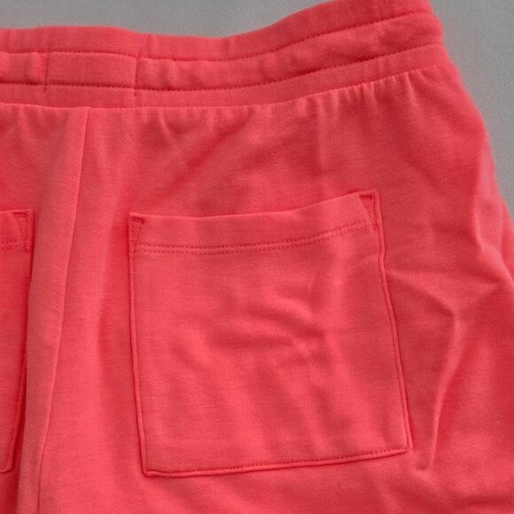 Lou & Grey Signature Soft Drawstring Lounge Shorts Flourescent Orange XSP - Picture 5 of 5